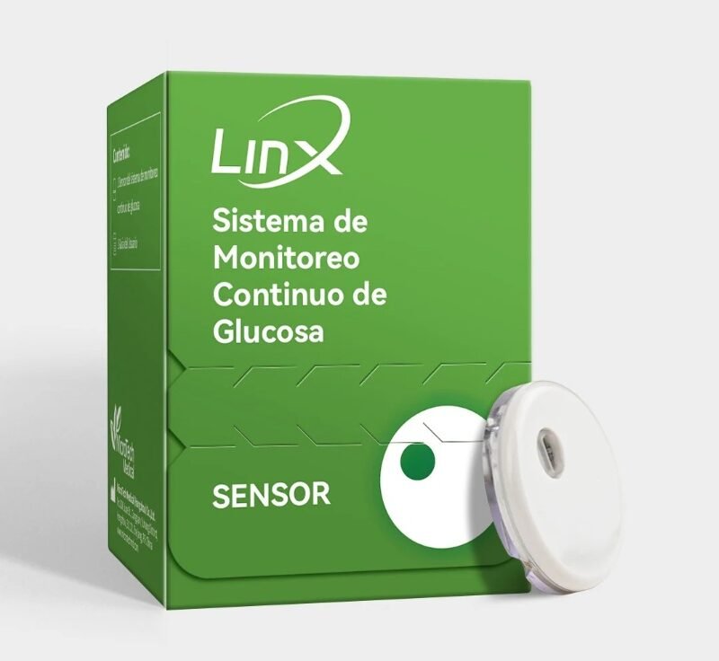 Sensor de Monitoreo Continuo de Glocosa Linx