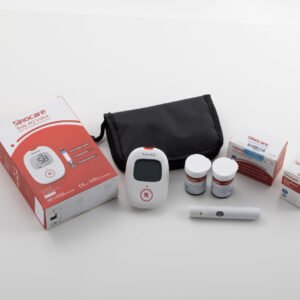 Kit Glucometro AQ Voice + dispositivo de punción, 50 tiras y 50 lancentas - Imagen 5