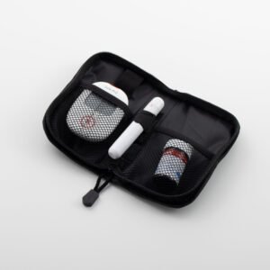 Kit Glucometro AQ Voice + dispositivo de punción, 50 tiras y 50 lancentas - Imagen 2