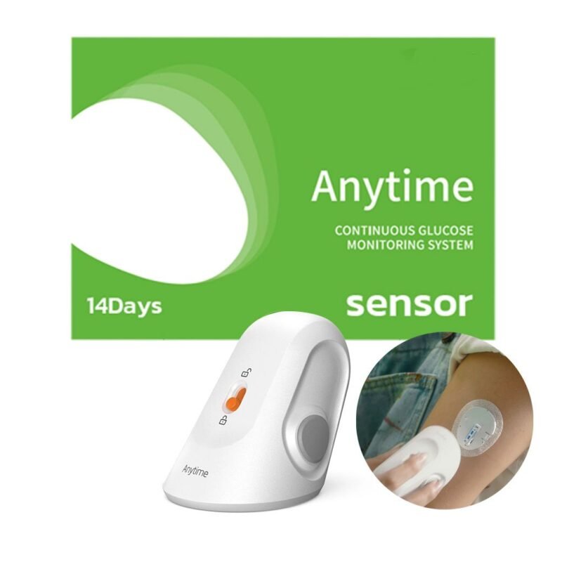 Sistema de Monitoreo Continuo de Glucosa Anytime Sensor + Transmisor - Imagen 2