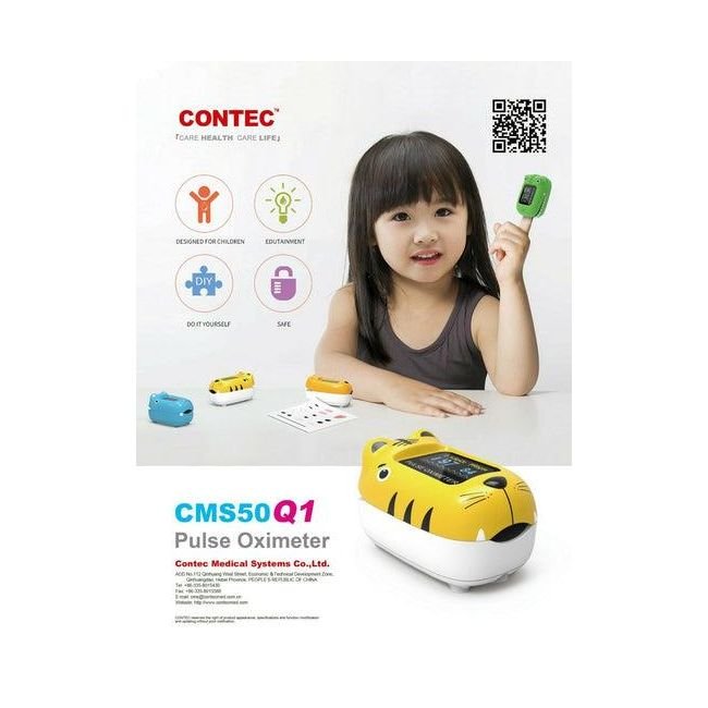 Oxímetro pediátrico para Niños Contec Cms50q1
