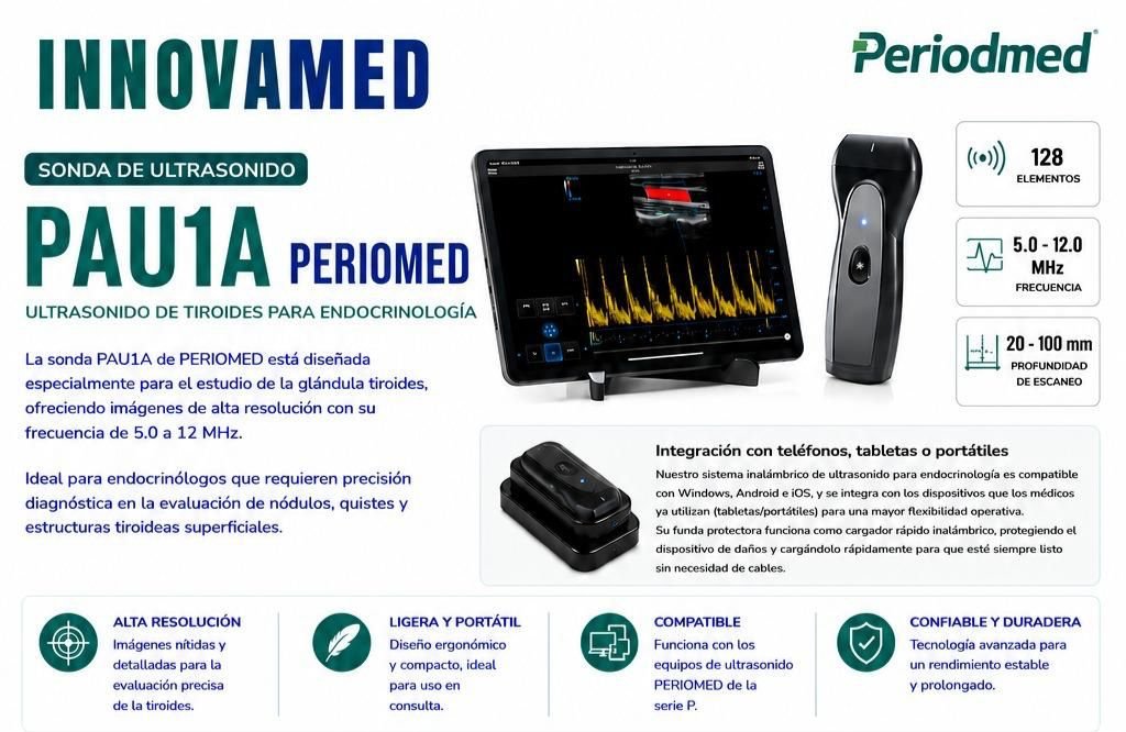 Ultrasonido portatil lineal PAU1A