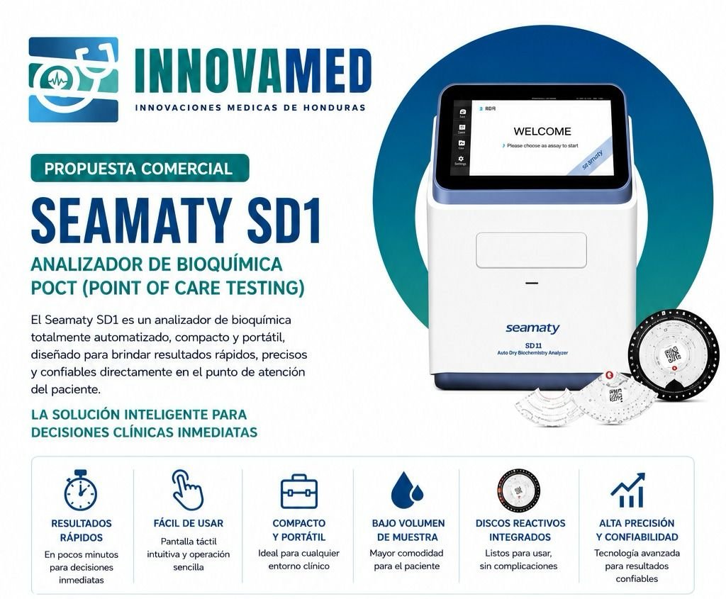 Analizador automático de química seca SD1