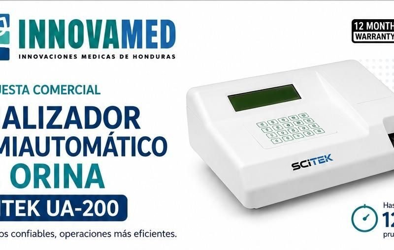 Analizador de orina semiautomático Scitek UA 200