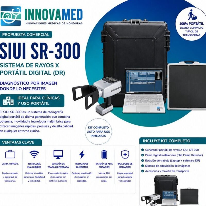Rayos X portatil digital SIUI SR-300