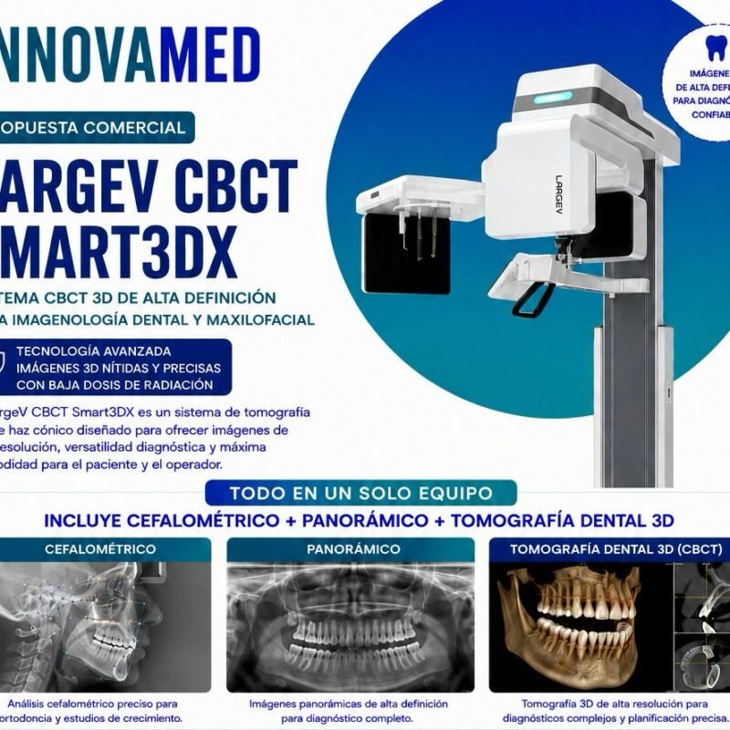 Large V Sistema CBCT (Tomografia dental 3D, cefalometrico y panoramico) de alta definicion